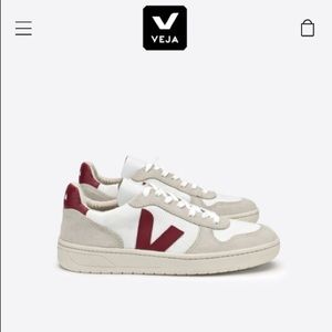 Veja V-10 Bmesh Natrual Marsala Tennis Shoes